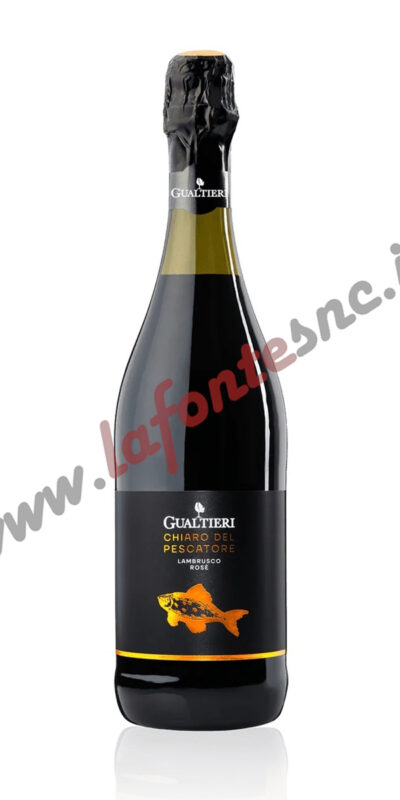 Lambrusco dell'Emilia IGT "Chiaro del Pescatore" Rosato Cantina di Gualtieri