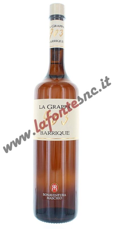 Grappa 903 Barrique Bianche Bonaventura Maschio 70 cl.